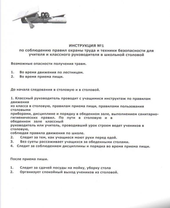 Информация о школьном питании