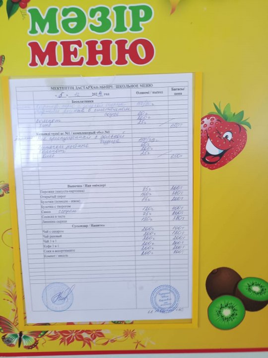 Меню на 05.12.2024